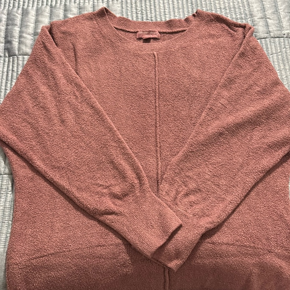 NWOT Barefoot Dreams Cozy Chic Lite Pullover Womens Size Large